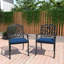 Fauteuil de patio empilable avec coussin Liesl-943436994