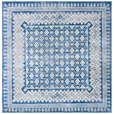 Adel Oriental Navy Area Rug