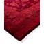 Overdyed Hand-Knotted Wool Modern-Contemporary Red Area Rug 8' 10" x 11' 10"