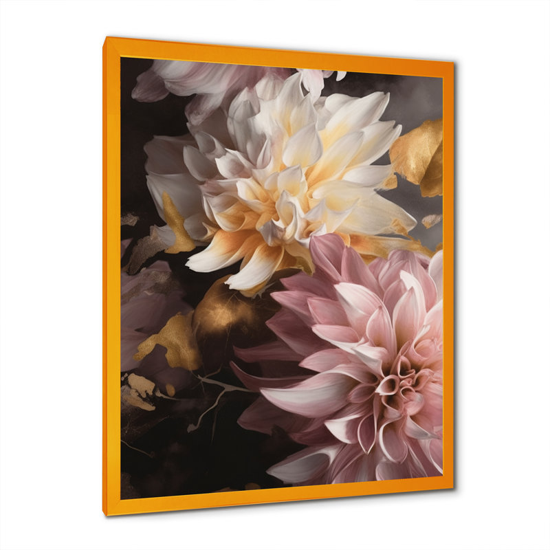 Mercer41 Dynamic Mums Flowers I On Canvas Print | Wayfair