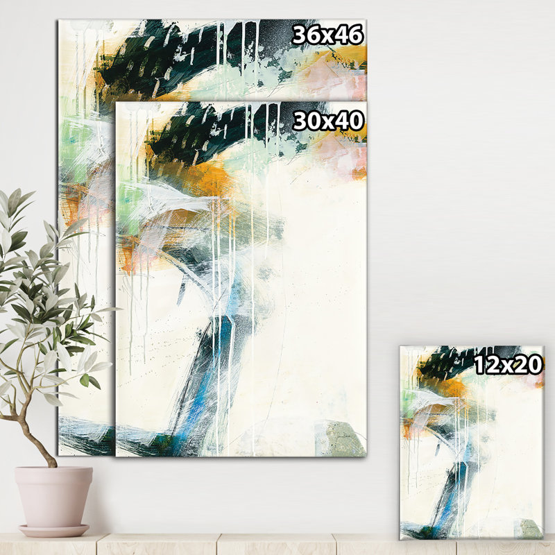 Impression sur toile tendue, H 40 po x l 30 po x P 1,5 po