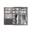 Wavero 5-6 Hinged Door Wardrobe in 3 colours 3 Drawer INCL. Delivery and Assembly-104828265-100795246