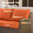 Lou 7 - Person Outdoor Conversation Set, Wicker Patio Sofa & Chair Set with Fire Pit and Cushions-1997908752