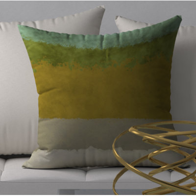 Abstract Throw Pillow