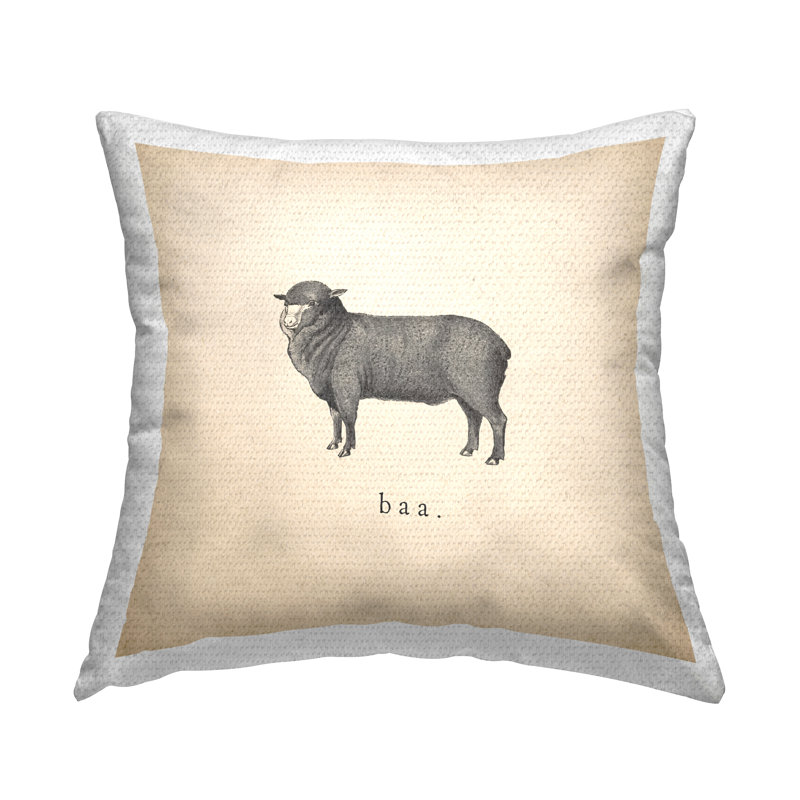 Coussin Baa Farm Sheep Sounds