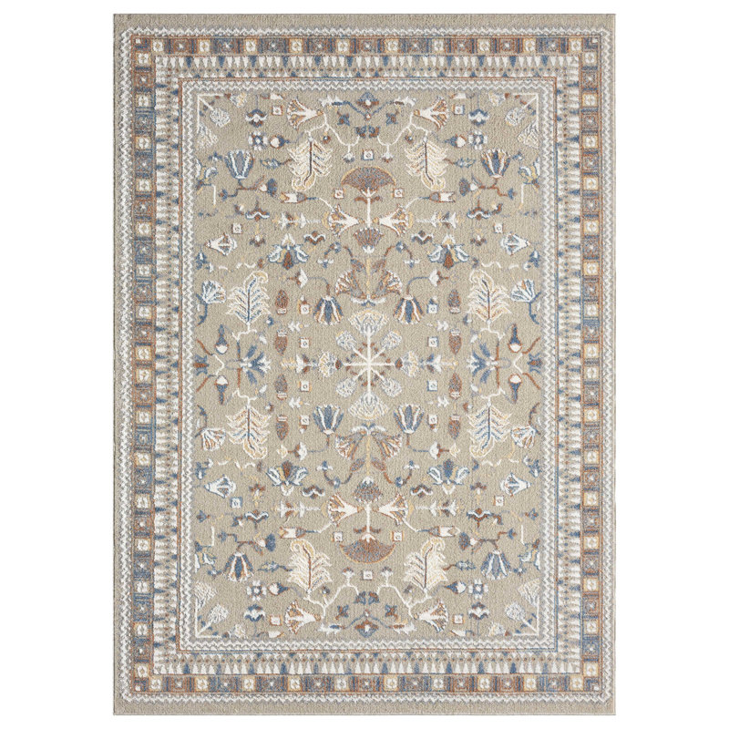 Tapis d'intérieur lavable à la machine Vista, Rectangle 7 pi 9 po x 9 pi 9 po
