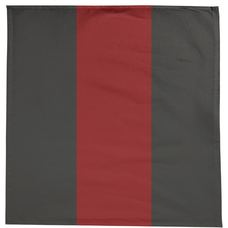 Nappe Clemson, Noir Stanford / rouge / noir