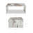 Nael Rosa Coffee Table Torrento Marble