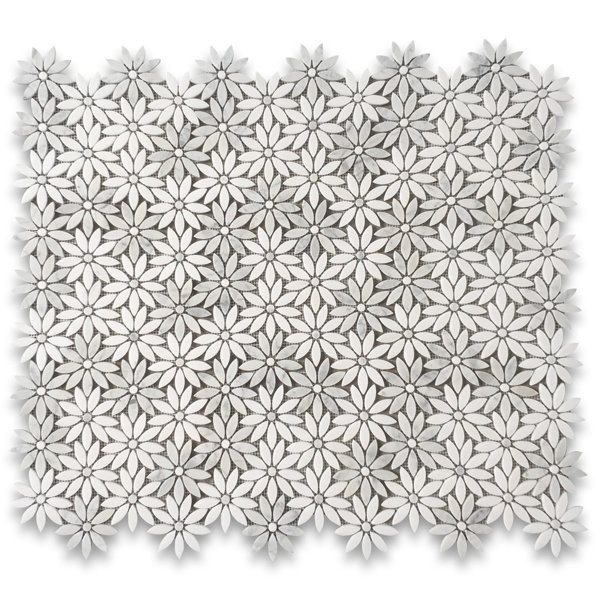 9" x 11" Marble Novelty Mosaic Wall & Floor Tile