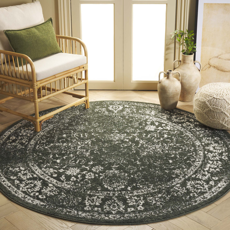 Floral Area Rug