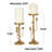 Metal Mushroom Inspired Abstract Decorative Candle Holder