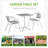 Patio Dining Set with Square Table-750969884