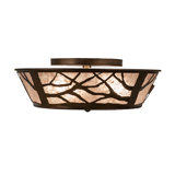 Elk on the Loose 4 - Light Flush Mount