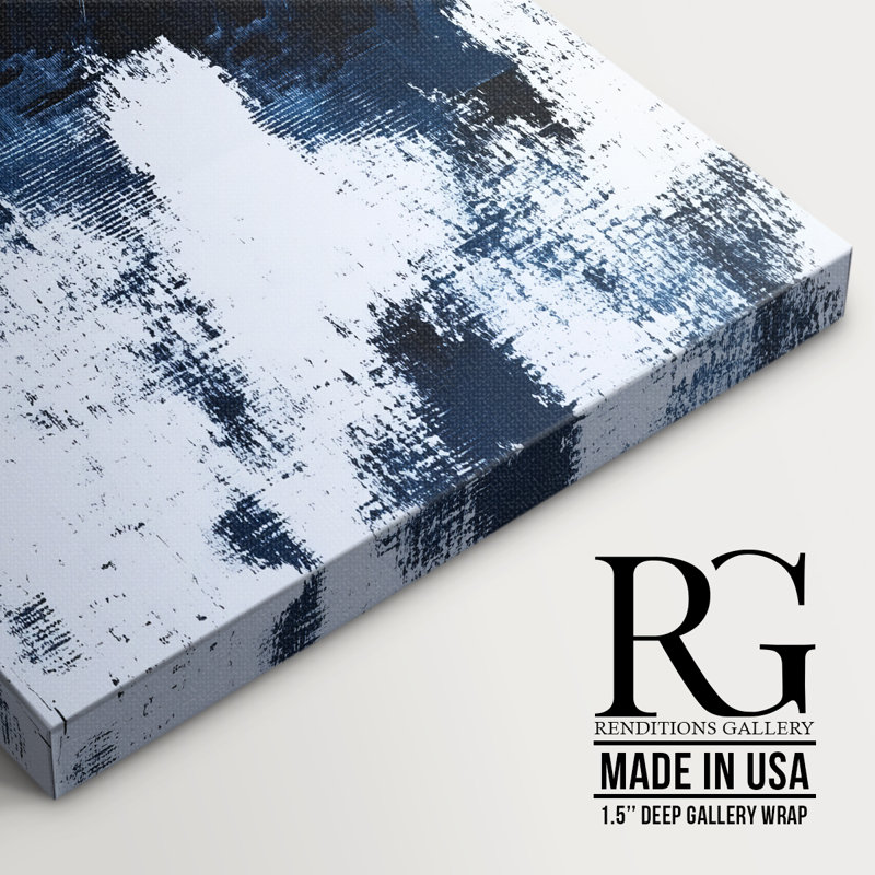 Abstract CCCXCVII Gallery Wrapped Canvas - Ready To Hang, 18" H x 12" W