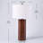 29'' Tall Wood Table Lamp with Linen Shade-1491446336-1491446337