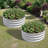 2PC Round Metal Raised Garedn Bed Raised Beds-1582125712-1582125713-1582125715