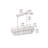 Ikeny 36 inch Alabaster Chandelier in Chrome-1152990310-1152990305-1152990307