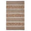 Tapis taupe Sienna 5 pi 2 po x 8 pi 4 po