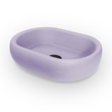 Newterra Handmade Oval Vessel Bathroom Sink