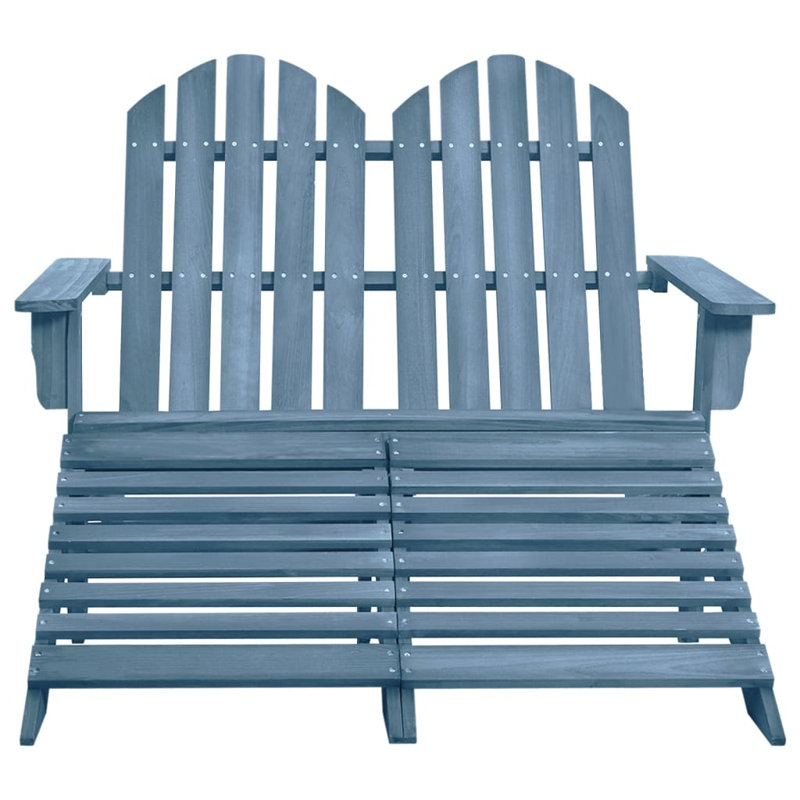 Buruk Fir Outdoor Adirondack Chair, Blue