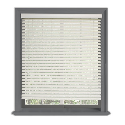 Faux Wood Roller Blind