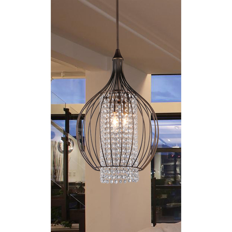 Dickman 3 - Light Unique/Statement Pendant, Antique Bronze