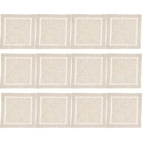 Toscana Collection Polyester Solid Colour Square Napkin