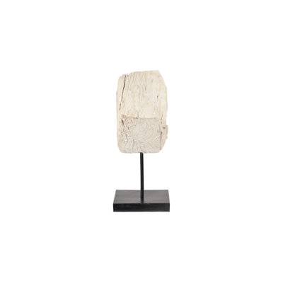 Eroded Wood Block on Stand