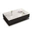 Table basse rectangulaire en bois manufacturé noir-1629923379