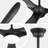 Bartling 60-Inch 3-ABS Blade Modern Ceiling Fan With Light and Amazon Alexa/Voice/Remote/APP Control（Black）-1477402186