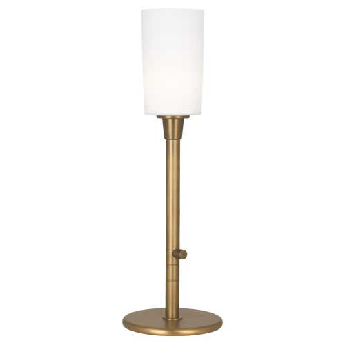 Bandit Buffet Table Lamp, Aged Brass
