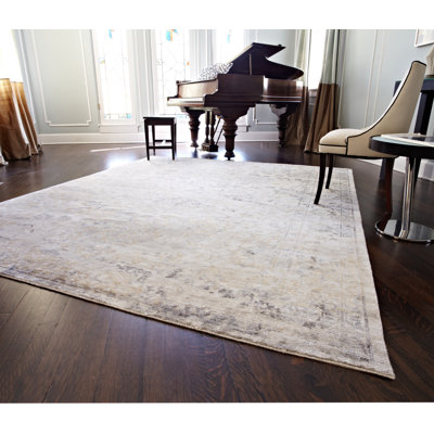 Viscose Oriental Indoor Rug