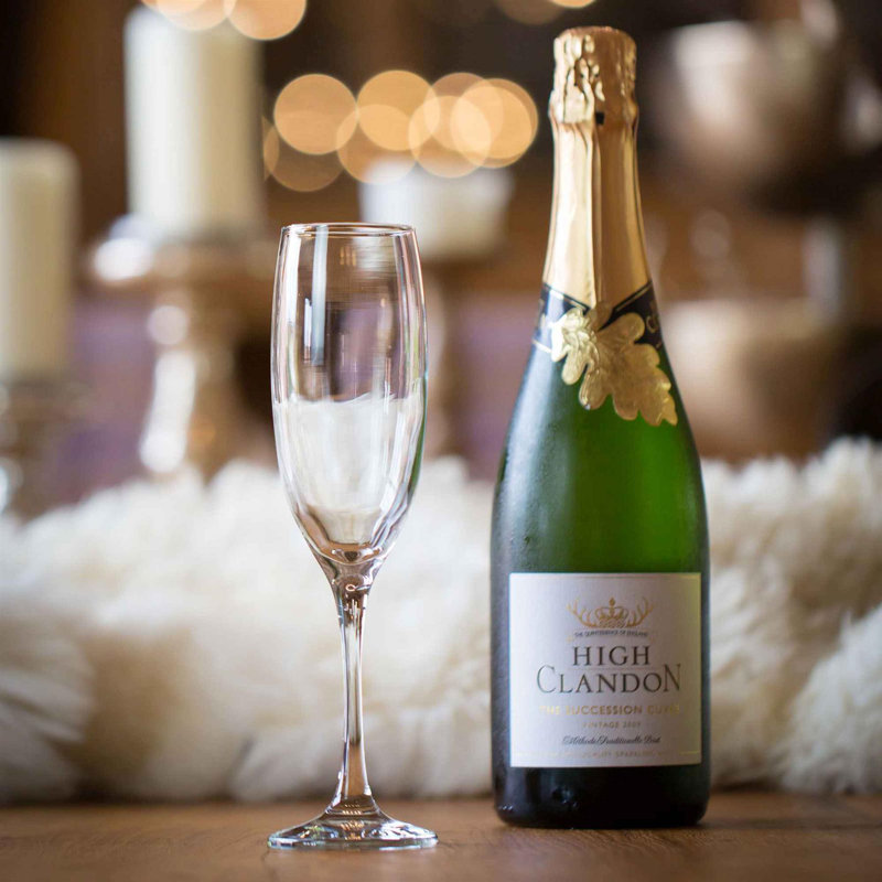 Argon Tableware - Classic Champagne Flutes - 220ml - Clear