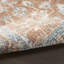 Tapis de couloir oriental bleu 12 pi