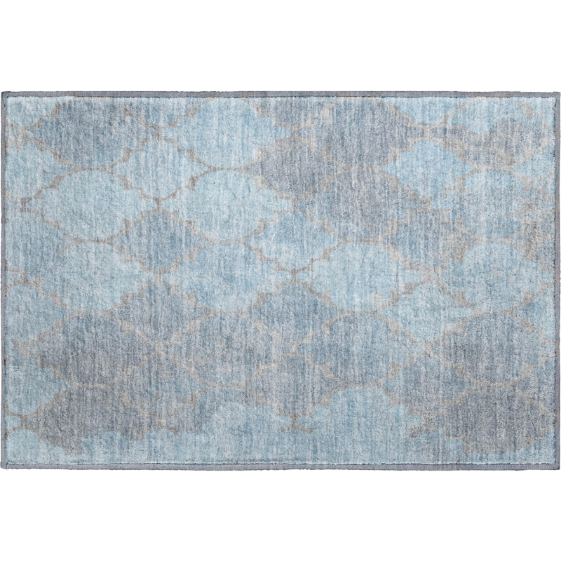 Tapis damassé de qualité supérieure Mayfield AMF1784, Rectangle 1 pi 8 po x 2 pi 6 po