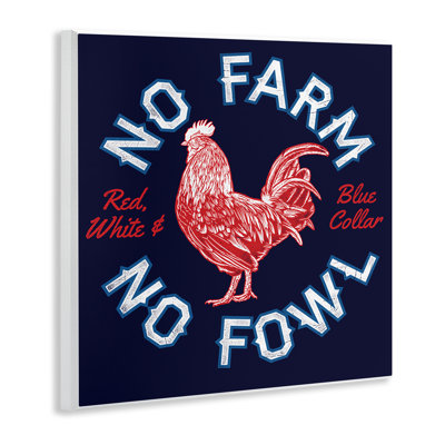Art mural «No Farm or Fowl» par Jedco Brands, Inc.