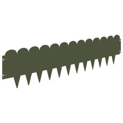103 cm W Steel Lawn Edging Fencing