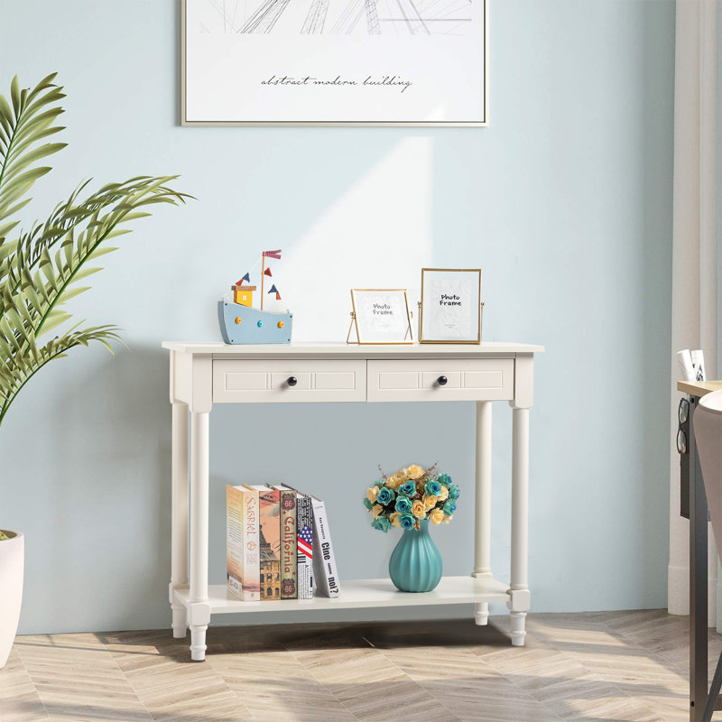 Console Becude, Blanc