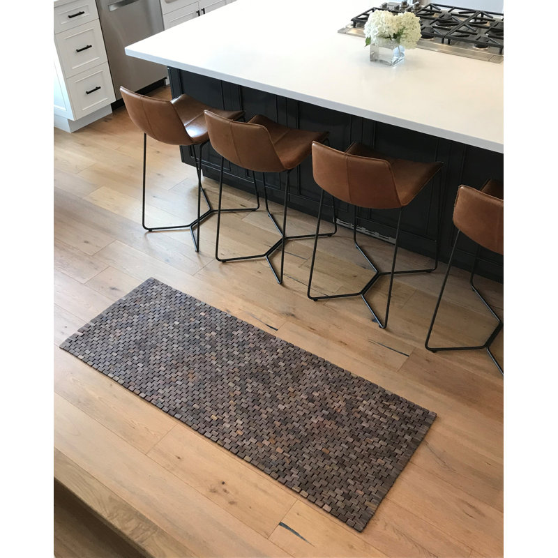 Tapis pour salle de bain Emera, Bois de rose