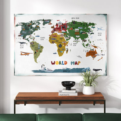 Howton World Destinations II Canvas Art