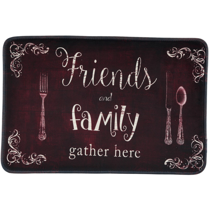 Theta Synthetic Anti-Fatigue Non-Skid Kitchen Mat