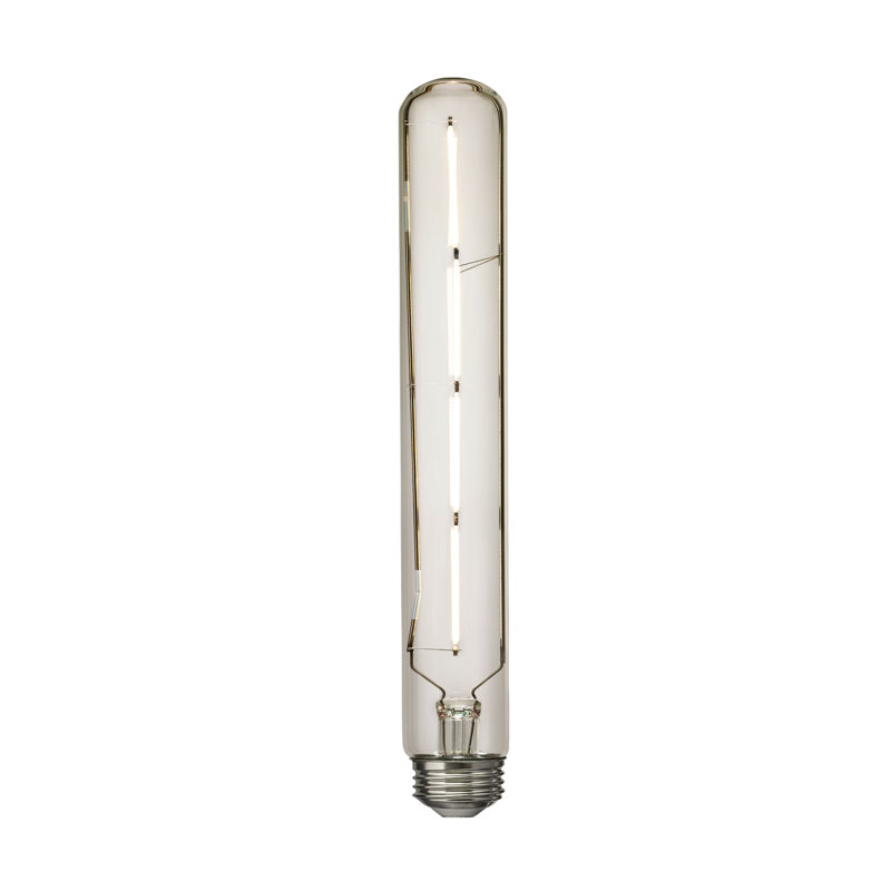 Visual Comfort & Co. LED T9 shape 7.5W 3000K Warm White E-26 Medium base Clear Edison Style light bulb, 3000 Kelvins
