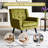 Tufted Upholstered Wide Back Armchair（Set of 2）-412486723