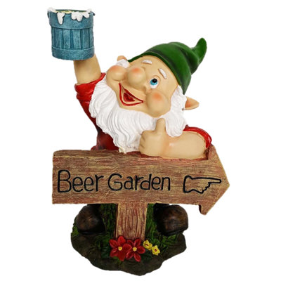 Nain de jardin de bière