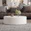 Table basse ovale avec rangement dissimulé-592332708