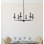Lustre classique / traditionnel à 6 lumières de style bougie Baltray
