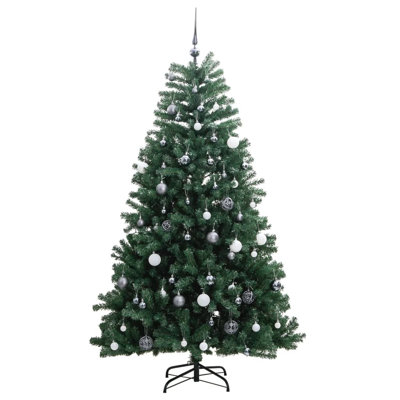 Arbre de Noël articulé artificiel avec support The Holiday Aisle® - vert 82,7 po