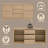 Kasem Oak Finish Server