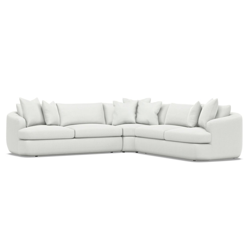 Jules Fabric 3 Pc Sectional, 5555-000