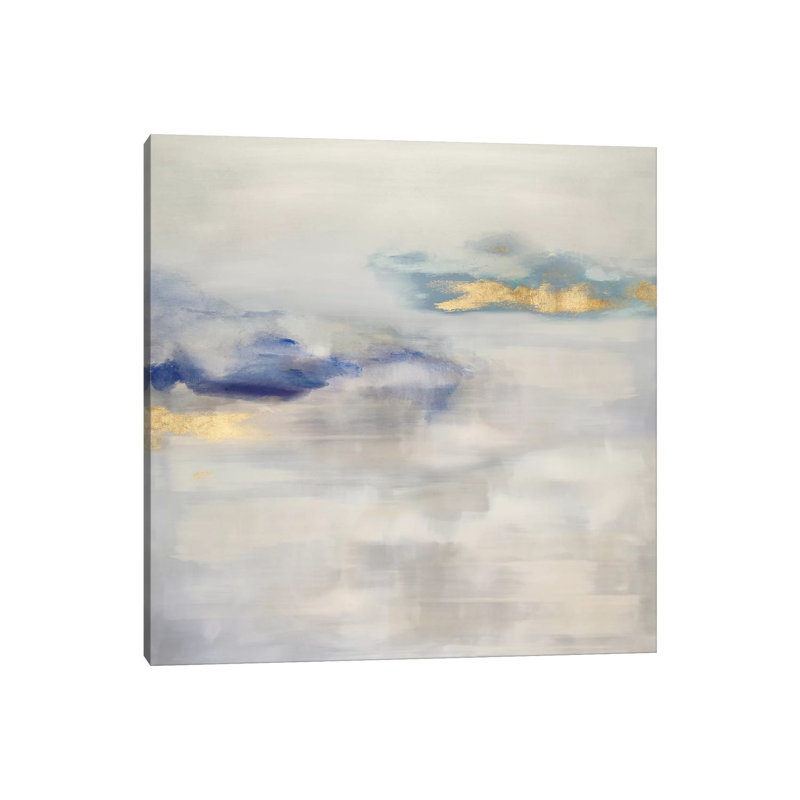 Ethereal With Blue II by Rachel Springer - Wrapped Canvas Print, 45.72 cm H x 45.72 cm W x 3.175 cm D